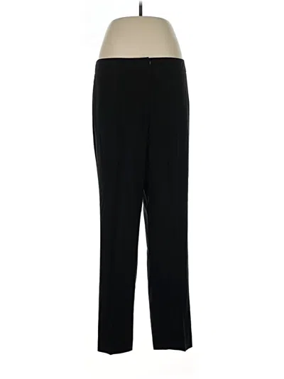 Pre-owned Ak Anne Klein Dress Pants In Black