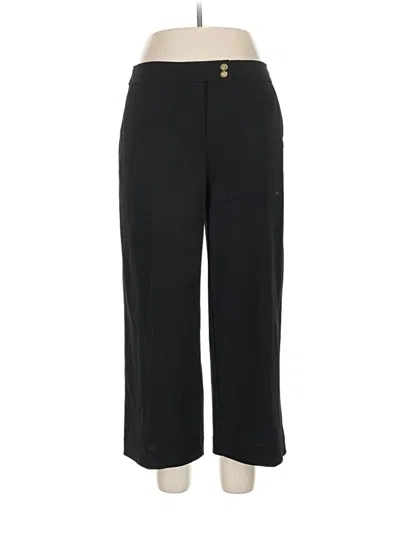 Pre-owned Ak Anne Klein Dress Pants In Black