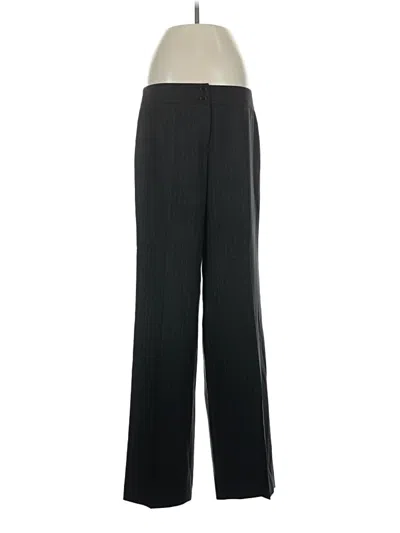 Pre-owned Ak Anne Klein Dress Pants In Black