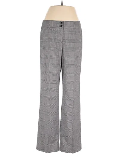 Pre-owned Ak Anne Klein Dress Pants In Gray