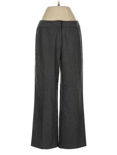 Pre-owned Ak Anne Klein Dress Pants In Gray
