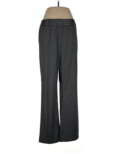Pre-owned Ak Anne Klein Dress Pants In Gray