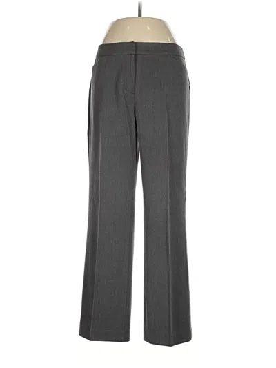 Pre-owned Ak Anne Klein Dress Pants In Gray