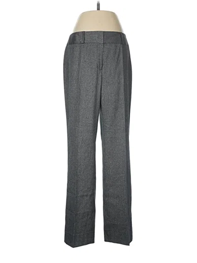 Pre-owned Ak Anne Klein Dress Pants In Gray