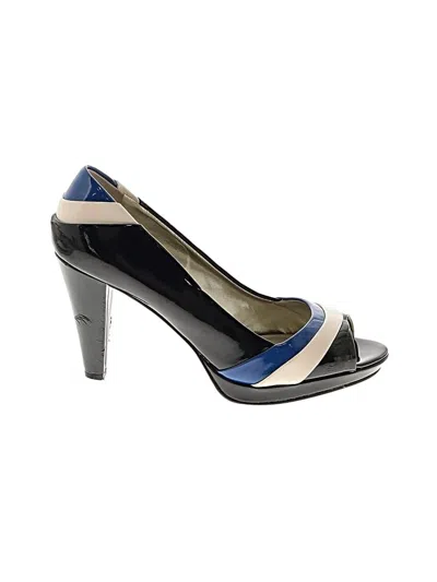 Pre-owned Ak Anne Klein Heels In Blue