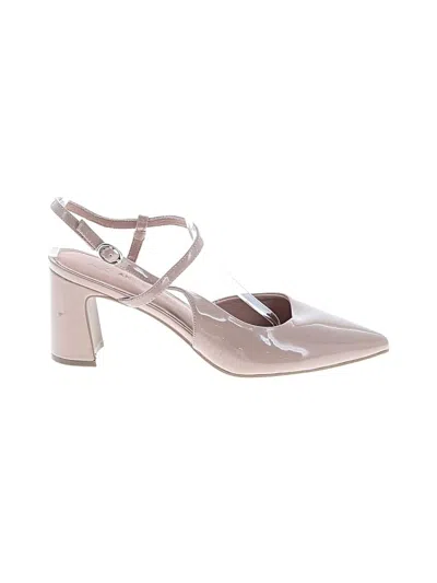 Pre-owned Ak Anne Klein Heels In Ivory