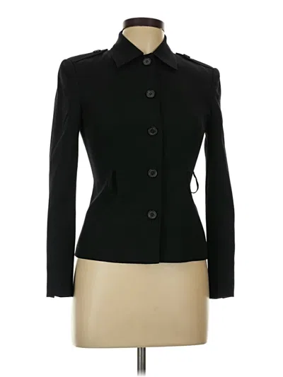 Pre-owned Ak Anne Klein Jacket In Black