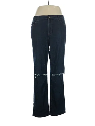Pre-owned Ak Anne Klein Jeans In Blue