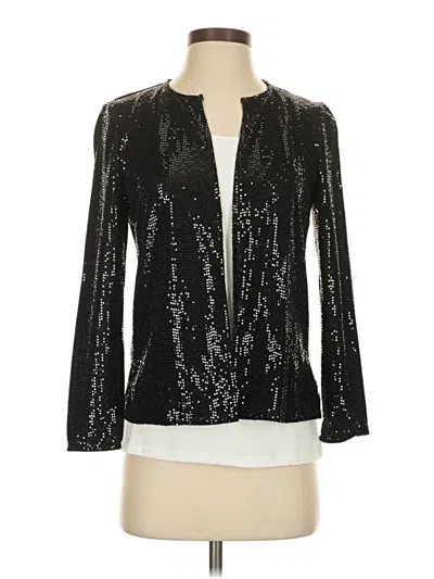 Pre-owned Ak Anne Klein Kimono In Silver