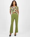 Ak Anne Klein Petite Cool Crepe Pants