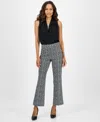 Ak Anne Klein Womens Printed Cool Crepe Pull On Pants Xs P Xxl