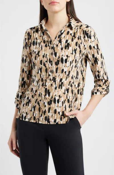 Ak Anne Klein Print Shirt