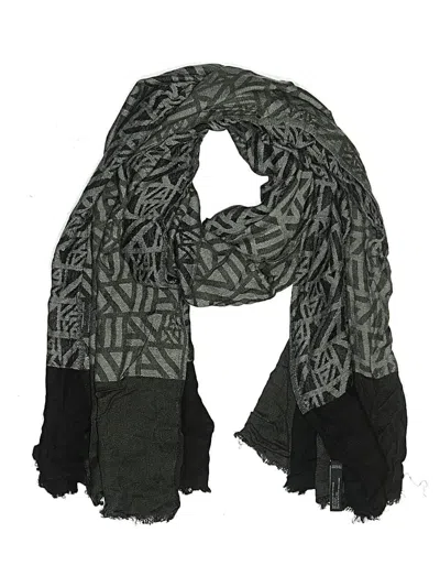Pre-owned Ak Anne Klein Scarf In Gray