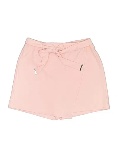 Pre-owned Ak Anne Klein Skort In Pink