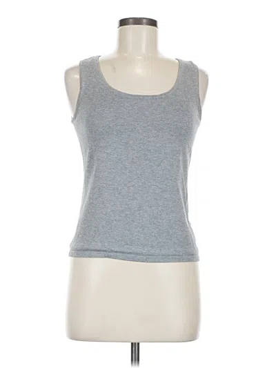 Pre-owned Ak Anne Klein Sweater Vest In Gray