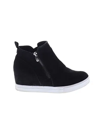 Pre-owned Ak Anne Klein Wedges In Black