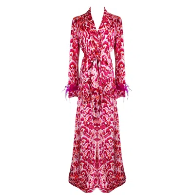 Ak Royalty Resortwear Pink / Purple French Riviera Set Fuchsia In Multi