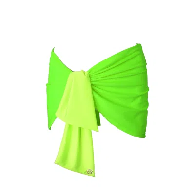 Ak Royalty Resortwear Women's Lola Mini Skirt Neon