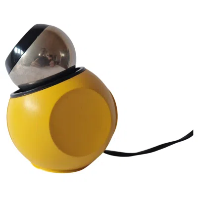Pre-owned Aka Elektrik Rare Midcentury Table Magnetic Halogen Lamp Aka, Space Age, Germany, 1970s In Brown