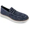 Akademiks Dayton 01 Mens Knit Laceless Slip-on Shoes In Navy