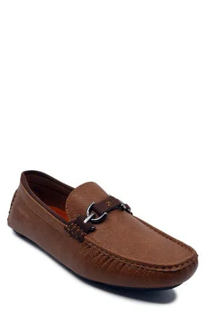 Akademiks Dover Bit Driving Loafer In Brown