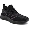 Akademiks Flux Slip-on Sneaker In Black