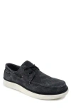 Akademiks Knox Boat Shoe In Black
