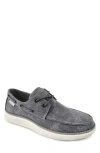 Akademiks Knox Boat Shoe In Grey