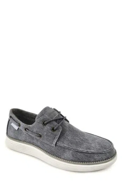 Akademiks Knox Boat Shoe In Grey