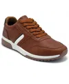 Akademiks Point Sneaker In Tan