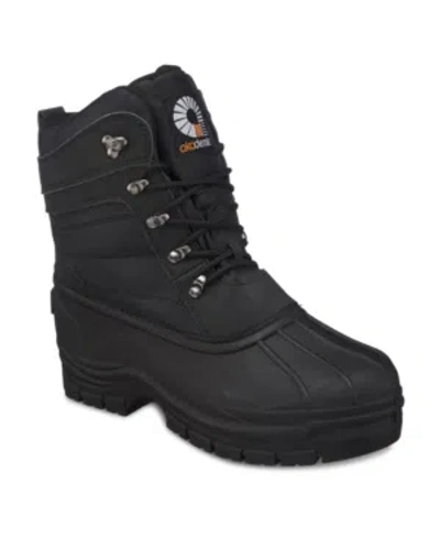 Akademiks Men's Snow Boots In Black