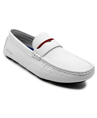 Akademiks Men's Tabor Penny Loafers In White