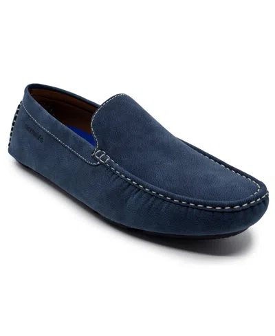 Akademiks Men's Weston Slip On Loafers In Blue