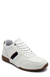 Akademiks Point Sneaker In White