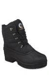 Akademiks Waterproof Duck Toe Snow Boot In Black