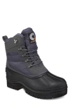 Akademiks Waterproof Duck Toe Snow Boot In Grey