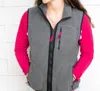 Akaiv Love Yourself Vest In Grey/black In Multi