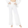 Akalia Ameli White Flared Pants In White