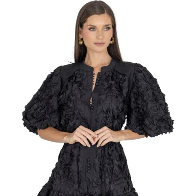 AKALIA AKALIA ELI LACE-UP MINI DRESS