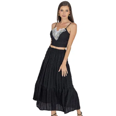 Akalia Emma Top & Maxi Skirt Set