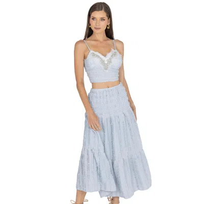 Akalia Emma Top & Maxi Skirt Set