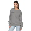Akalia Hannah Accolade Pullover In Gray