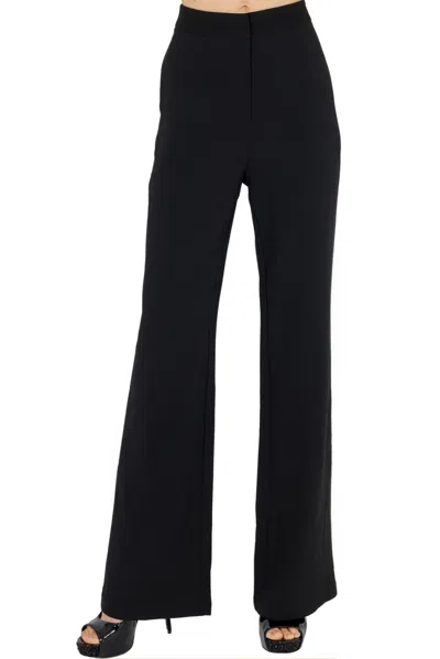 Akalia Pamela Wide Leg Pants In Black