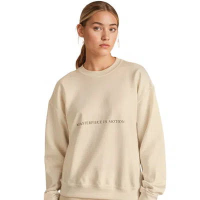 Akalia Ria Heavy Cotton Crewneck Sweatshirt