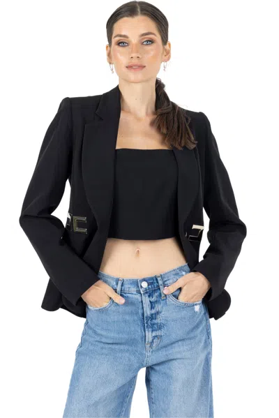 Akalia Richie Women Blazer - Black