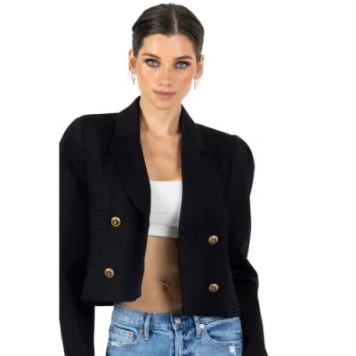 AKALIA AKALIA ROSALIA CROPPED WOMEN BLAZER