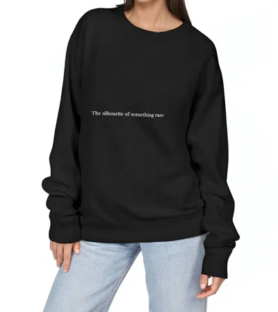 Akalia Tanya Sweatshirt In Black