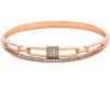 AKALIA AKALIA WATERPROOF 18K ELEGANT ROSE GOLD PLATED BRACELET