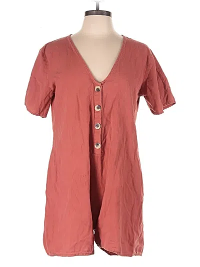 Pre-owned Akasa Romper In Red