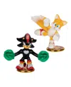Akedo Sonic The Hedgehog Tails Versus Shadow S1 Action Figure In Multi Color